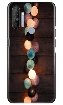 Party Lights Mobile Back Case for Realme Narzo 20A (Design - 209)