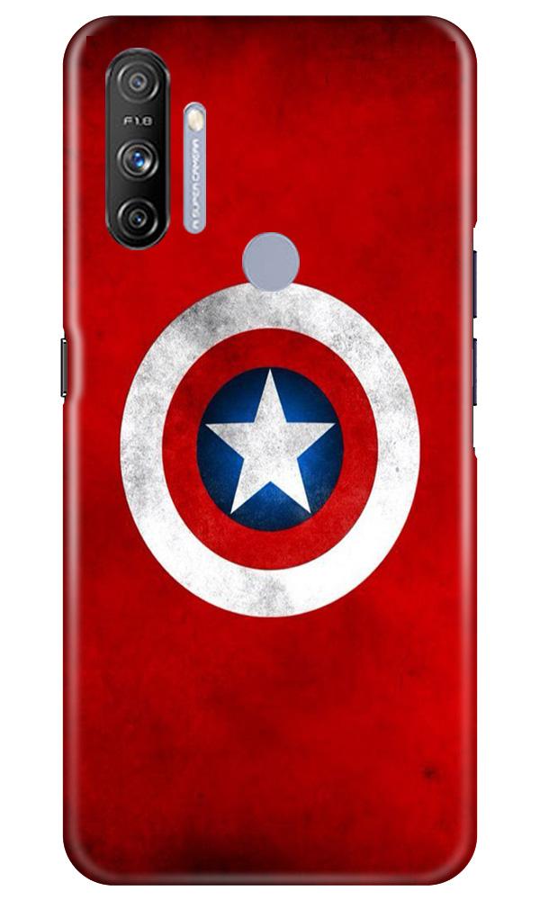 Captain America Case for Realme Narzo 20A (Design No. 249)