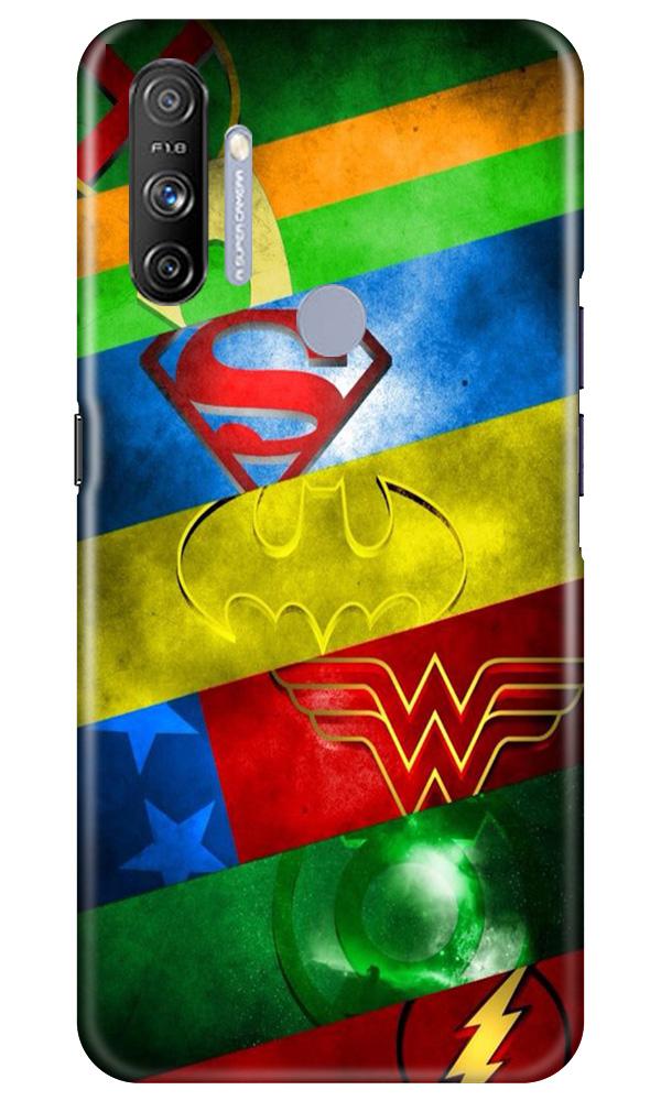 Superheros Logo Case for Realme Narzo 20A (Design No. 251)