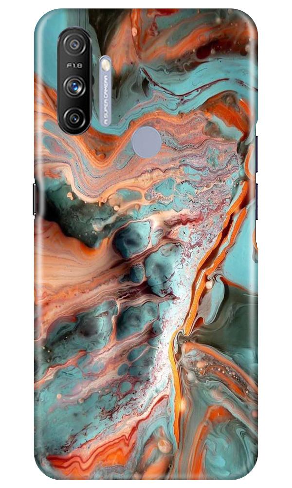Marble Texture Mobile Back Case for Realme Narzo 20A (Design - 309)