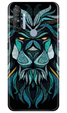 Lion Mobile Back Case for Realme Narzo 20A (Design - 314)