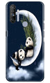 Panda Moon Mobile Back Case for Realme Narzo 20A (Design - 318)