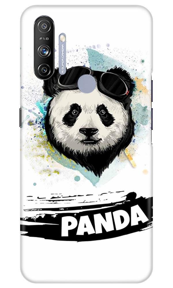 Panda Mobile Back Case for Realme Narzo 20A (Design - 319)