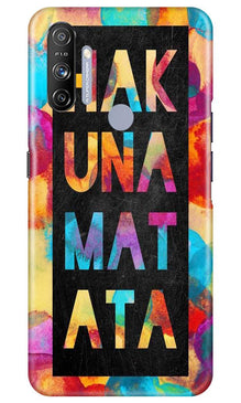 Hakuna Matata Mobile Back Case for Realme Narzo 20A (Design - 323)