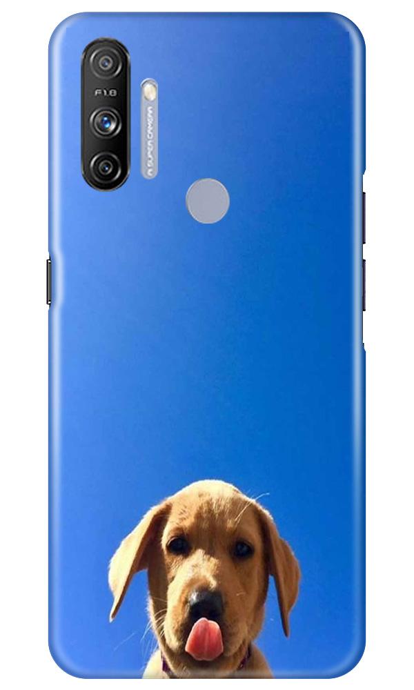 Dog Mobile Back Case for Realme Narzo 20A (Design - 332)
