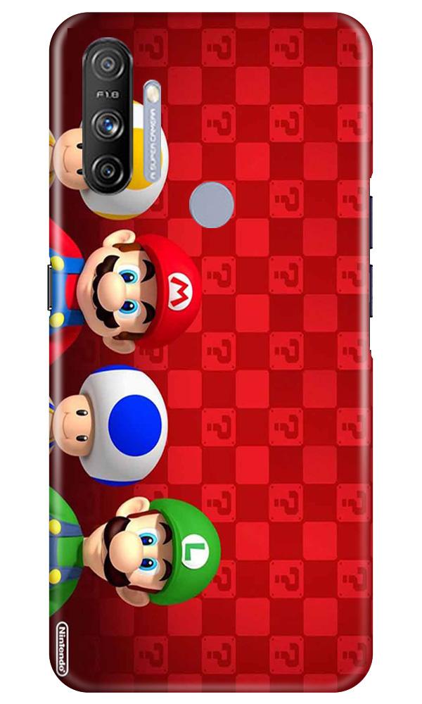 Mario Mobile Back Case for Realme Narzo 20A (Design - 337)