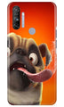 Dog Mobile Back Case for Realme Narzo 20A (Design - 343)