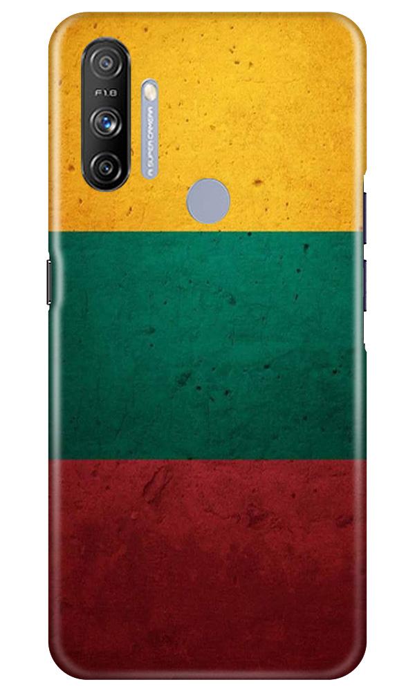 Color Pattern Mobile Back Case for Realme Narzo 20A (Design - 374)