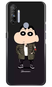 Shin Chan Mobile Back Case for Realme Narzo 20A (Design - 391)