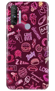 Party Theme Mobile Back Case for Realme Narzo 20A (Design - 392)