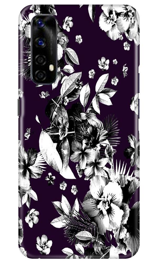 white flowers Case for Realme Narzo 20 Pro
