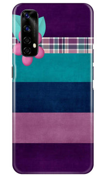 Purple Blue Mobile Back Case for Realme Narzo 20 Pro (Design - 37)