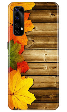 Wooden look3 Mobile Back Case for Realme Narzo 20 Pro (Design - 61)