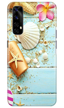 Sea Shells Mobile Back Case for Realme Narzo 20 Pro (Design - 63)