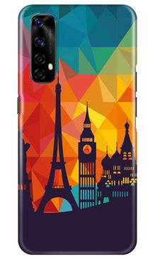 Eiffel Tower2 Mobile Back Case for Realme Narzo 20 Pro (Design - 91)