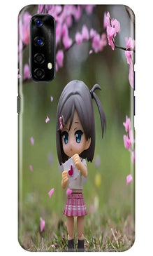 Cute Girl Mobile Back Case for Realme Narzo 20 Pro (Design - 92)