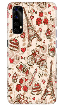 Love Paris Mobile Back Case for Realme Narzo 20 Pro  (Design - 103)