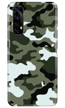 Army Camouflage Mobile Back Case for Realme Narzo 20 Pro  (Design - 108)