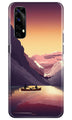 Mountains Boat Case for Realme Narzo 20 Pro (Design - 181)