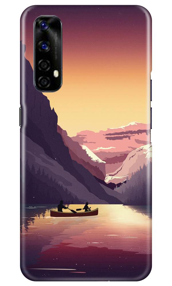 Mountains Boat Case for Realme Narzo 20 Pro (Design - 181)