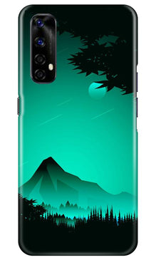 Moon Mountain Mobile Back Case for Realme Narzo 20 Pro (Design - 204)