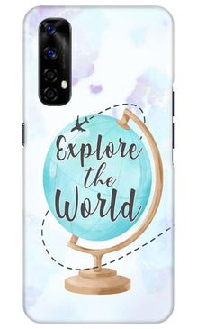 Explore the World Mobile Back Case for Realme Narzo 20 Pro (Design - 207)