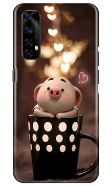Cute Bunny Mobile Back Case for Realme Narzo 20 Pro (Design - 213)