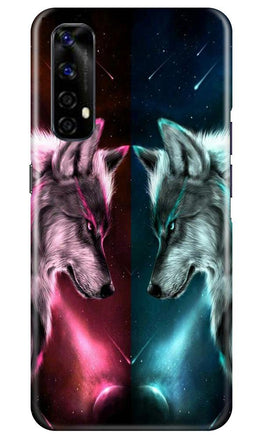 Wolf fight Case for Realme Narzo 20 Pro (Design No. 221)