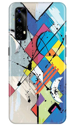 Modern Art Case for Realme Narzo 20 Pro (Design No. 235)