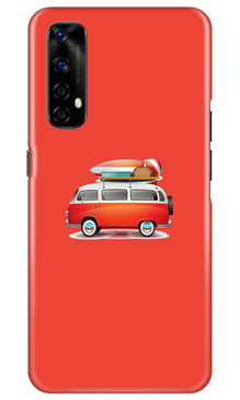 Travel Bus Mobile Back Case for Realme Narzo 20 Pro (Design - 258)
