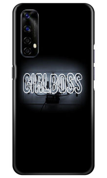 Girl Boss Black Mobile Back Case for Realme Narzo 20 Pro (Design - 268)