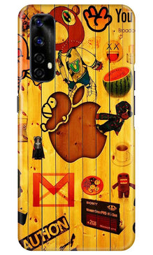 Wooden Texture Mobile Back Case for Realme Narzo 20 Pro (Design - 367)