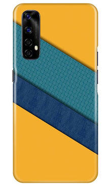 Diagonal Pattern Mobile Back Case for Realme Narzo 20 Pro (Design - 370)