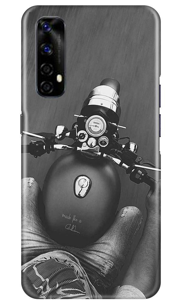 Royal Enfield Mobile Back Case for Realme Narzo 20 Pro (Design - 382)