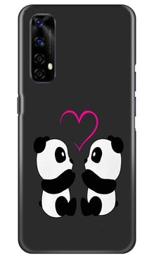 Panda Love Mobile Back Case for Realme Narzo 20 Pro (Design - 398)