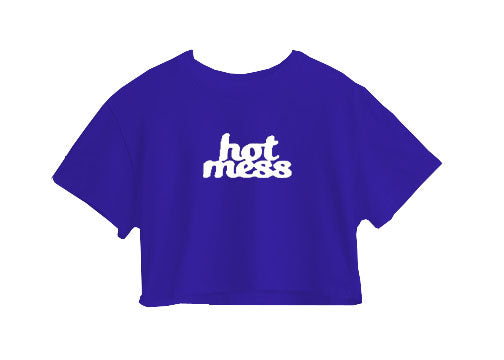 Hot mess Crop Top