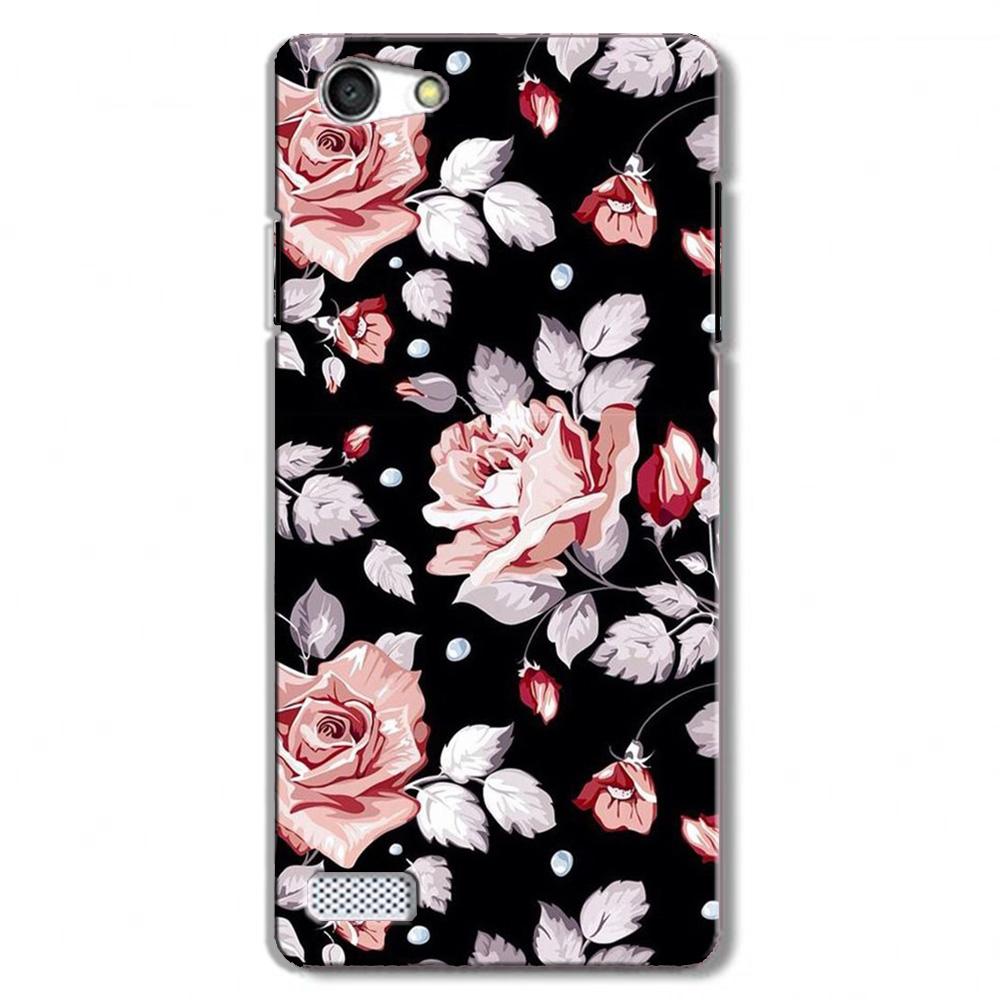 Pink rose Case for Oppo Neo 7