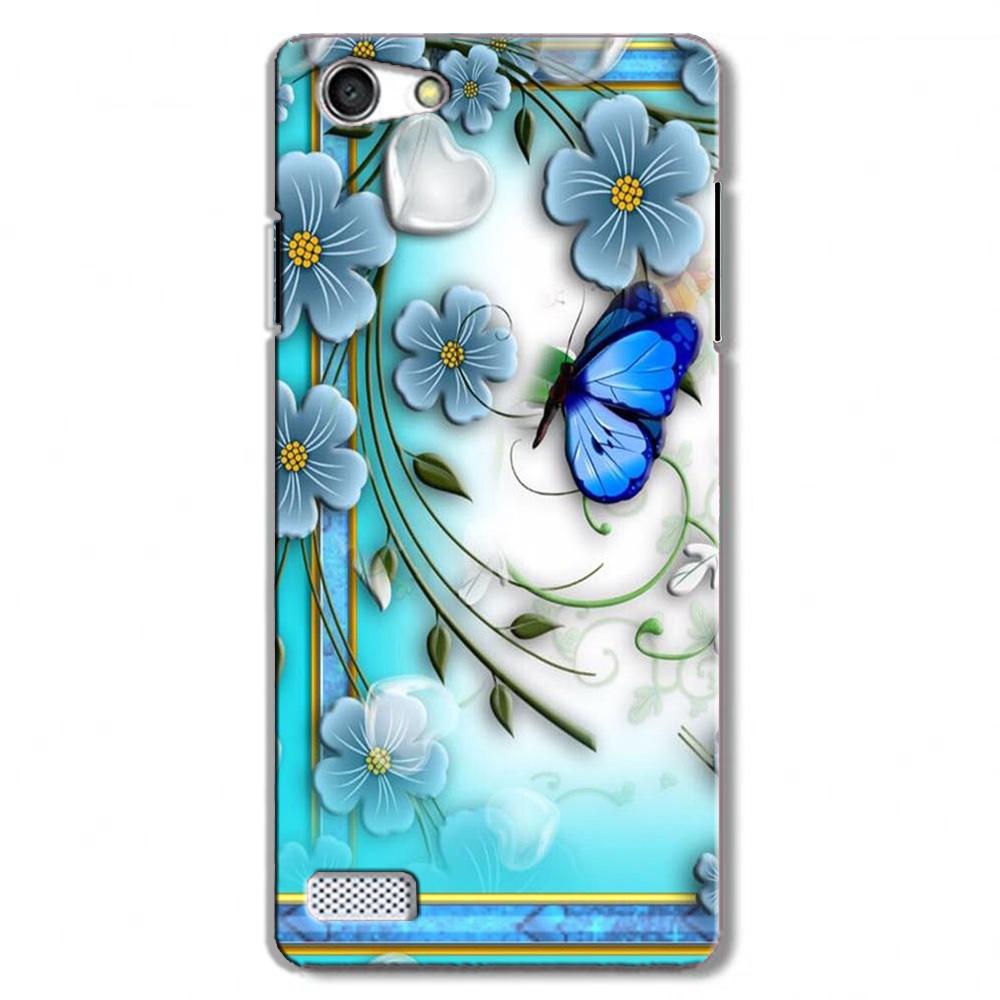 Blue Butterfly  Case for Oppo Neo 7