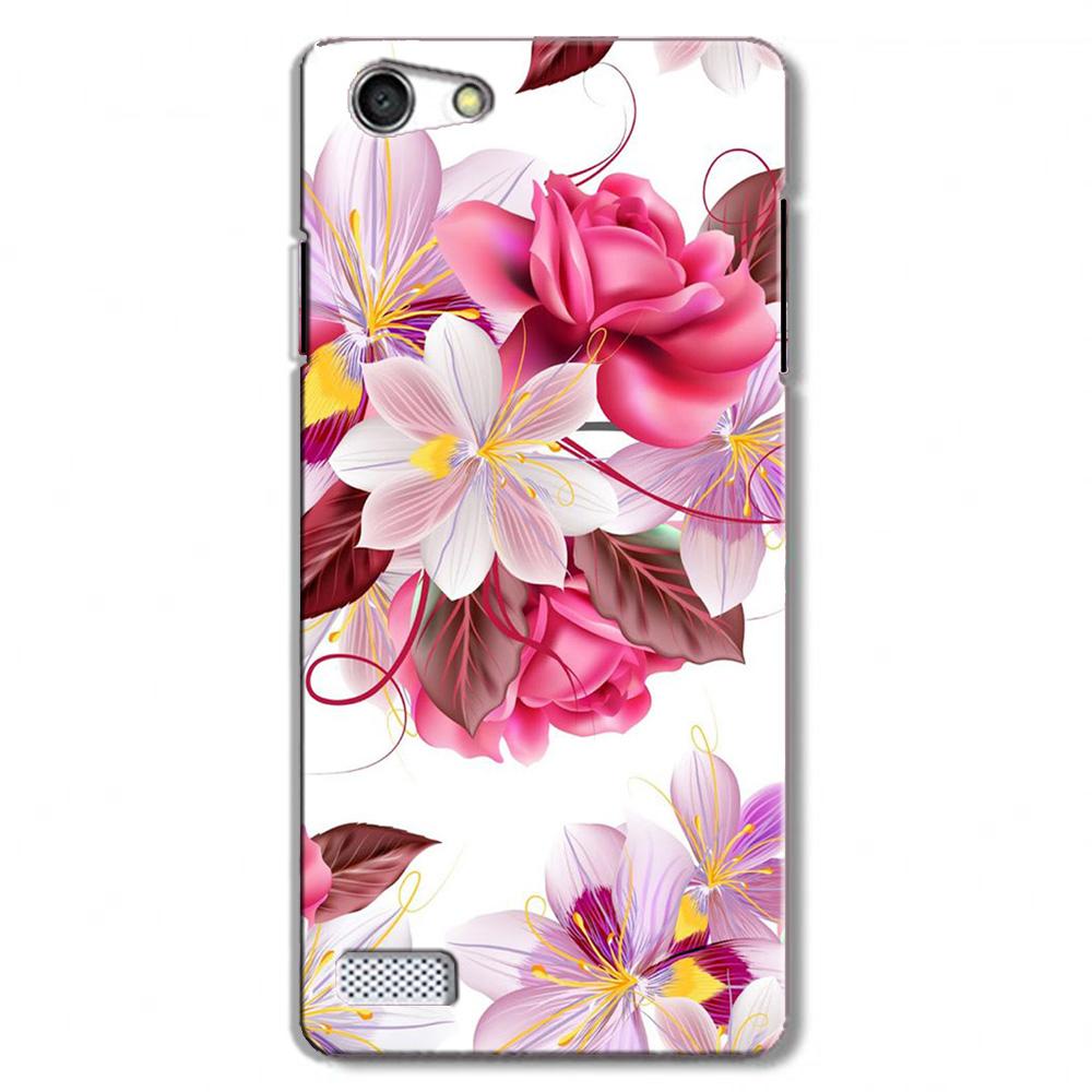 Beautiful flowers Case for Oppo Neo 7