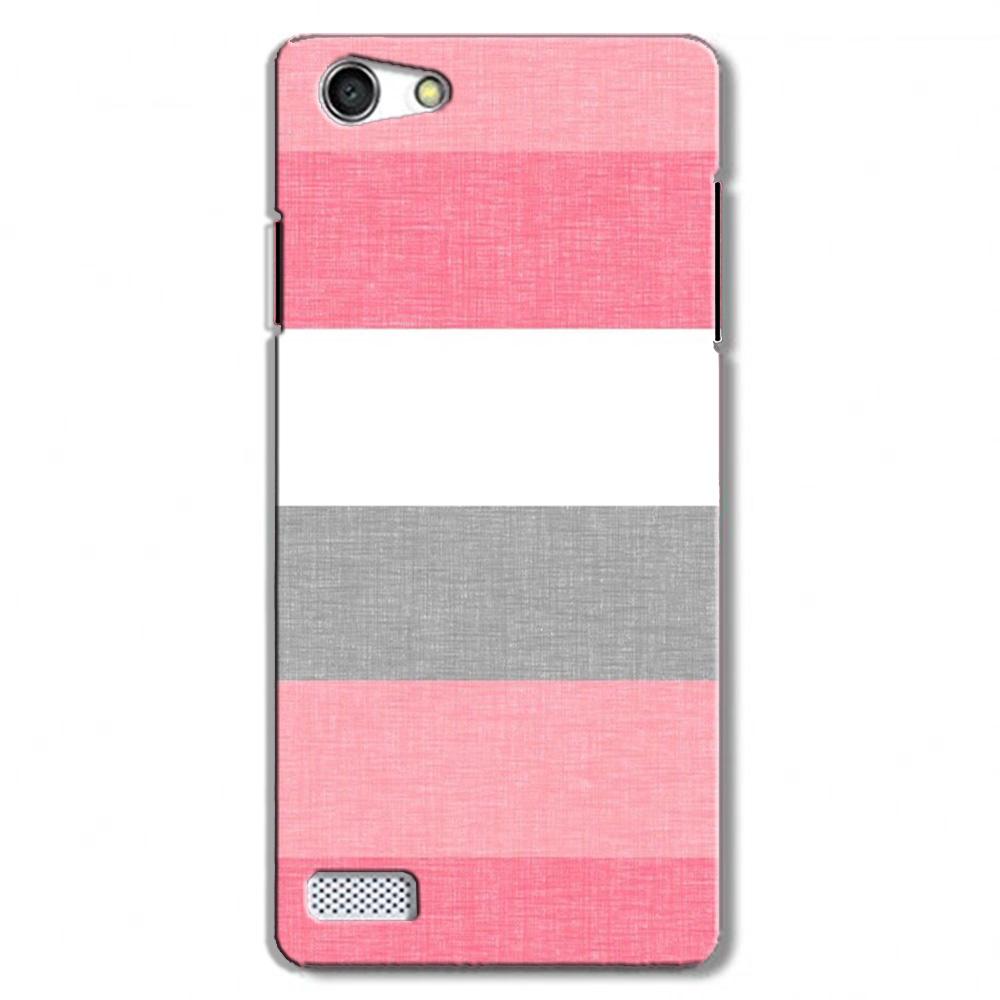 Pink white pattern Case for Oppo Neo 7