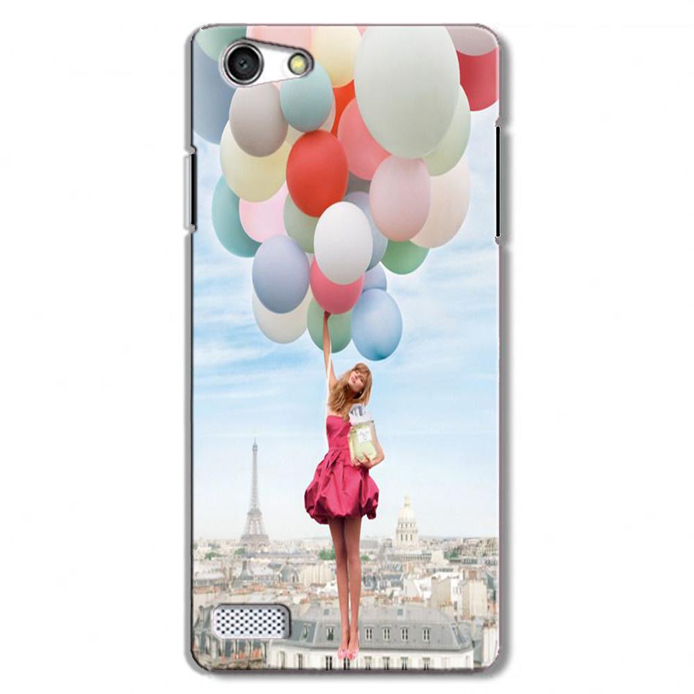 Girl with Baloon Case for Oppo Neo 7