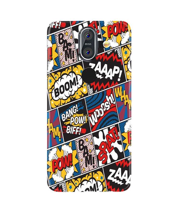 Boom Mobile Back Case for Nokia 8 (Design - 302)