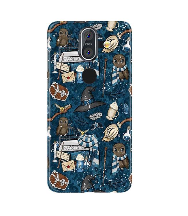 Magic Mobile Back Case for Nokia 8 (Design - 313)