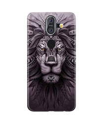 Lion Mobile Back Case for Nokia 9 (Design - 315)