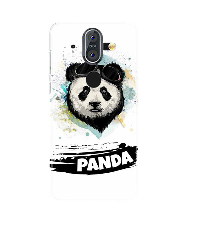 Panda Mobile Back Case for Nokia 8 (Design - 319)