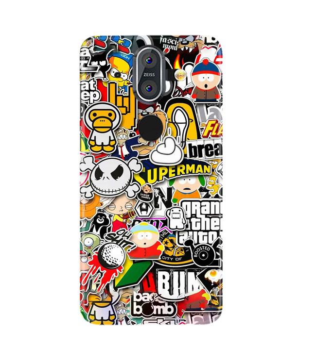 Designer Mobile Back Case for Nokia 8 (Design - 320)