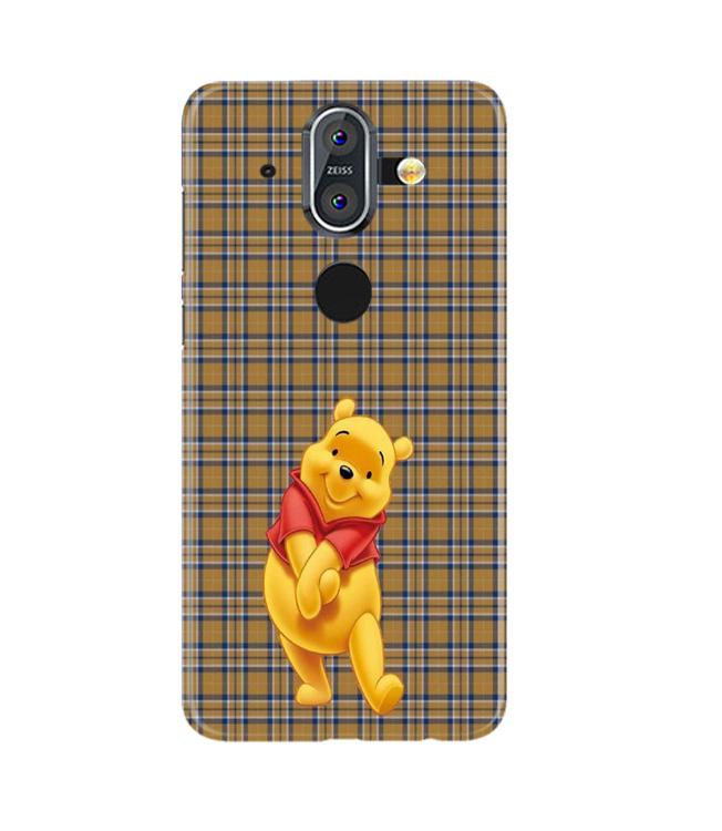 Pooh Mobile Back Case for Nokia 8 (Design - 321)