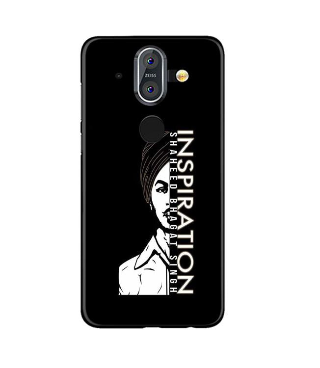 Bhagat Singh Mobile Back Case for Nokia 8 (Design - 329)