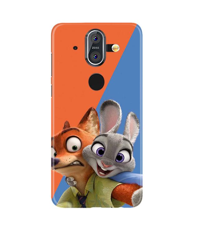 Cartoon Mobile Back Case for Nokia 8 (Design - 346)