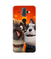 Dog Puppy Mobile Back Case for Nokia 9 (Design - 350)